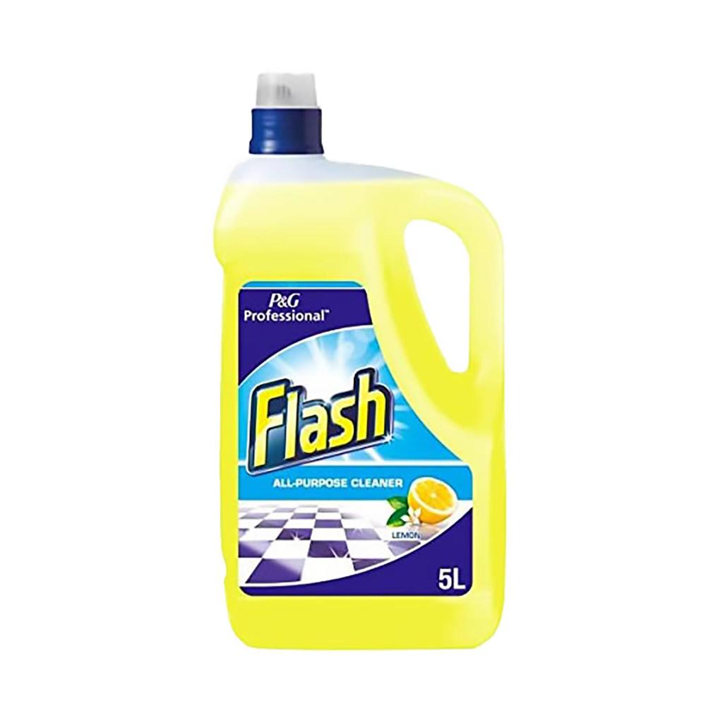 Flash Multi Surface & Floor Cleaner Lemon 5ltr