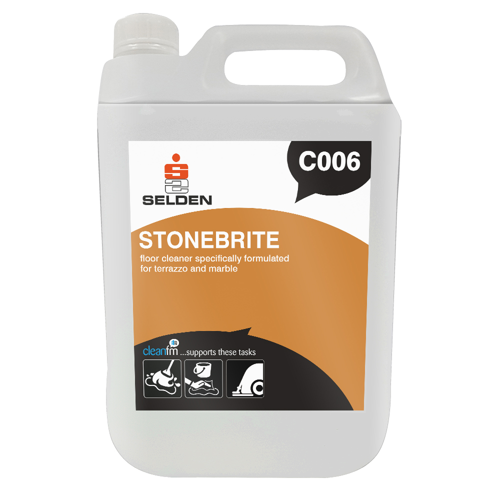 Selden C006 Stonebrite Neutral Terrazzo Cleaner - 5 Litres